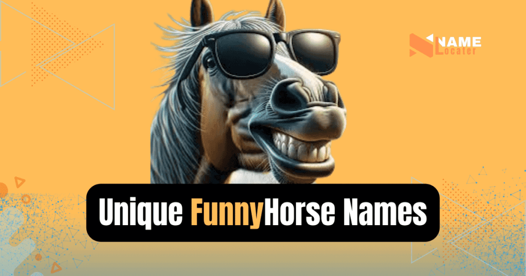 find unique and funny horse names