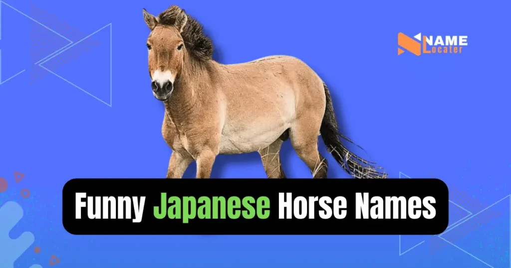 Funny weird Japanese Horse Names